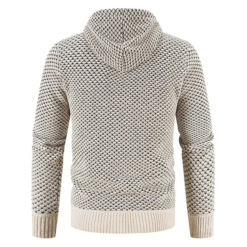 Cardigan Uomo Maglia Calda Stile Invernale