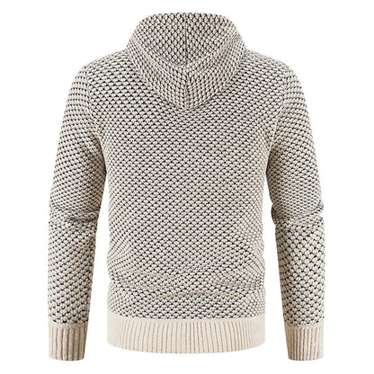 Cardigan Uomo Maglia Calda Stile Invernale