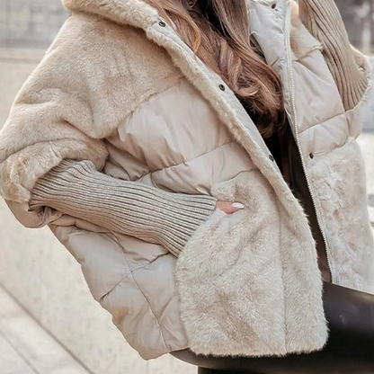 Giacca Invernale Donna Calda Stile Classico