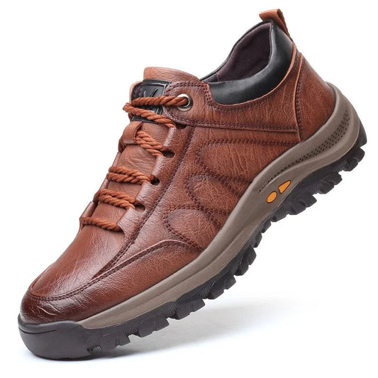 Scarpe Casual Uomo in Pelle Suola Antiscivolo - Vesarelli