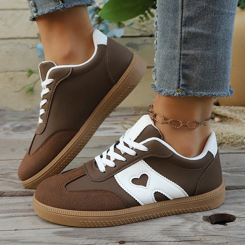 Scarpe da ginnastica casual da donna leggere, traspiranti e comode 4