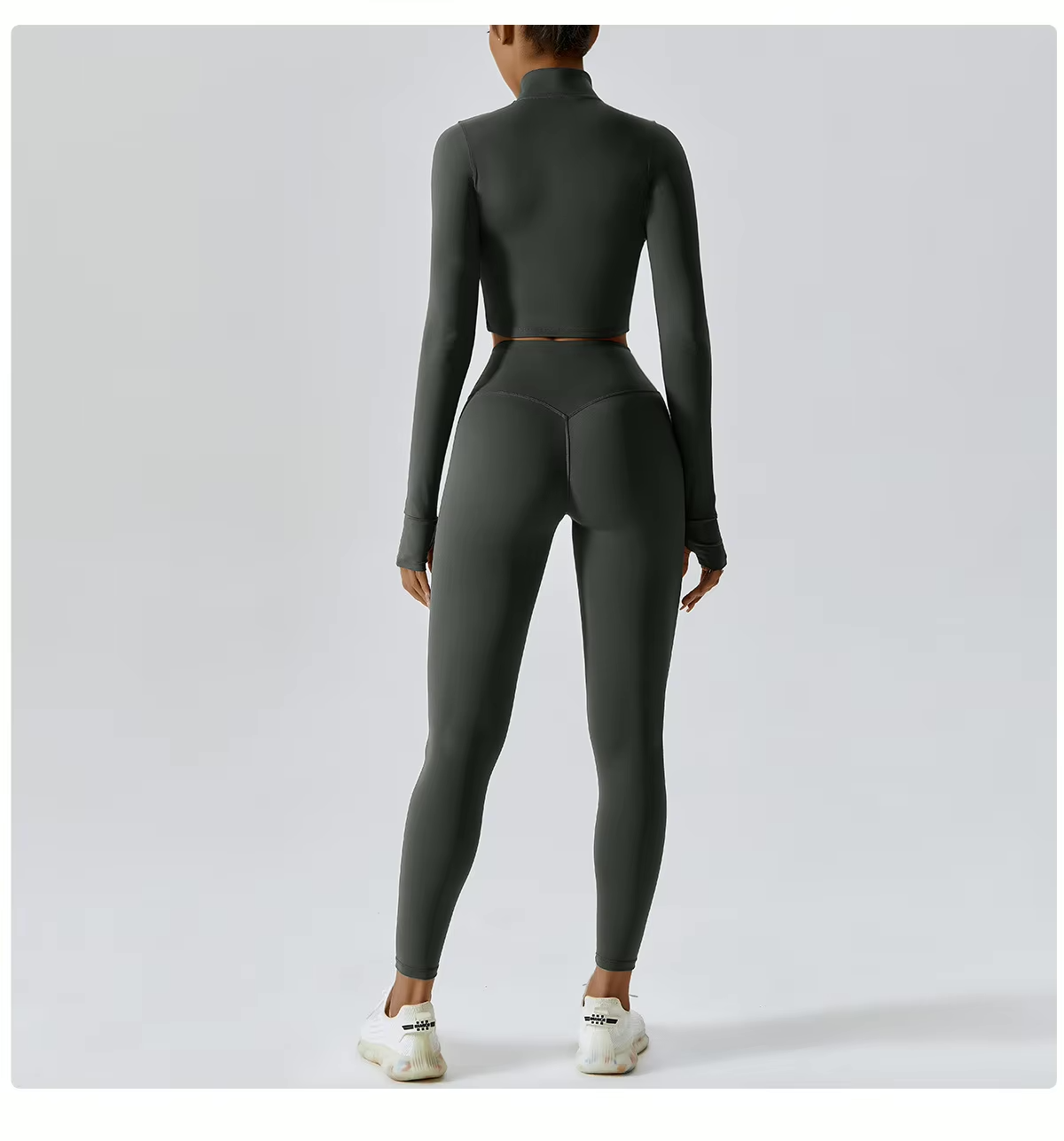 Completo Sportivo Donna Tre Pezzi con Gilet e Pantaloni
