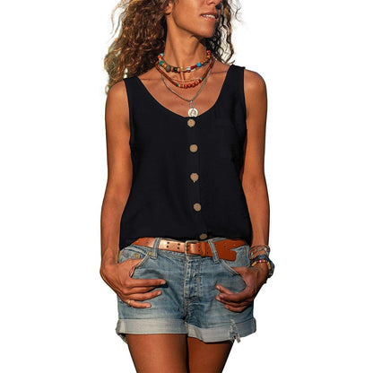 Donna Elegante Scollo Ibiza Vestibilità Slim