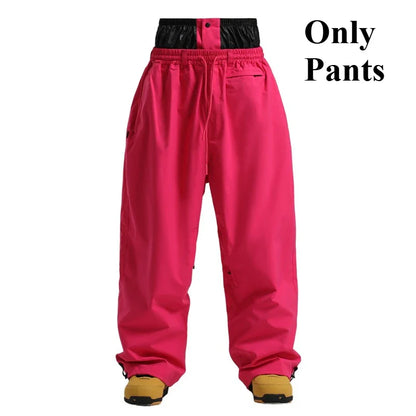 Pantaloni Uomo Tessuto Morbido Gamba Larga Tasche