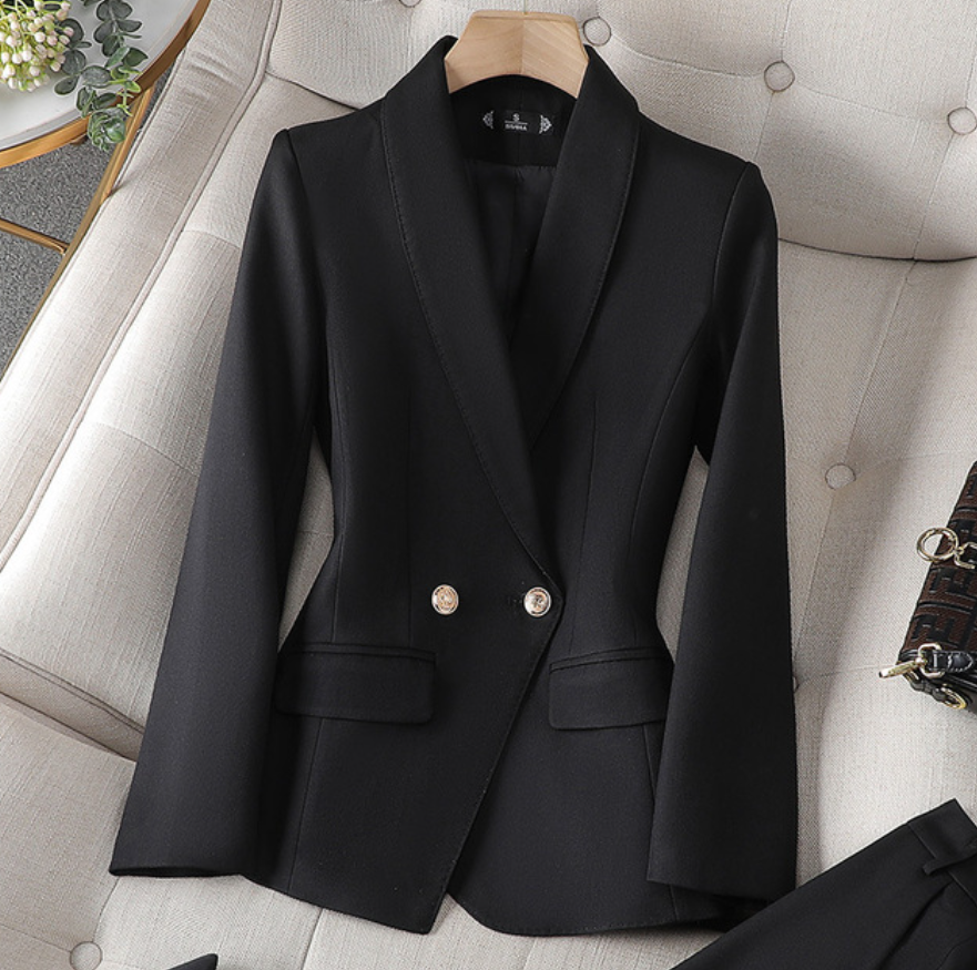 Completo Donna Blazer Sfiancato e Pantaloni Coordinati
