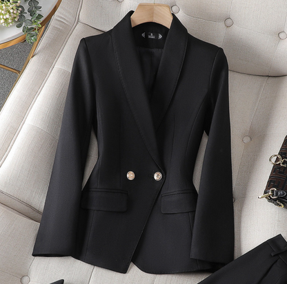 Completo Donna Blazer Sfiancato e Pantaloni Coordinati