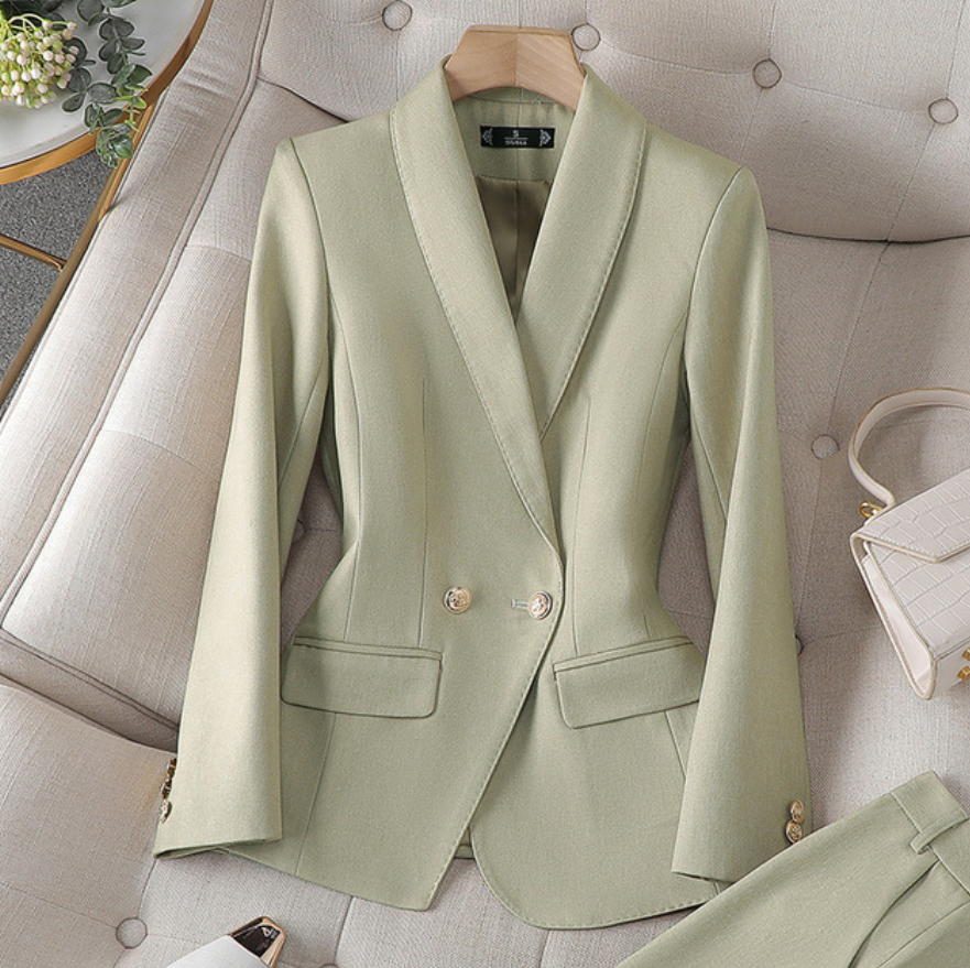 Completo Donna Blazer Sfiancato e Pantaloni Coordinati