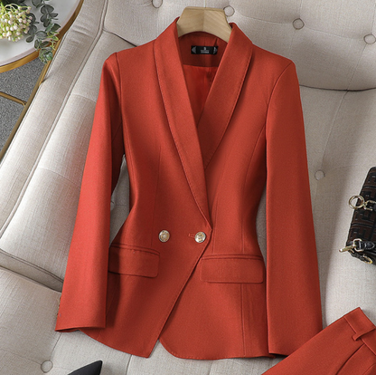 Completo Donna Blazer Sfiancato e Pantaloni Coordinati