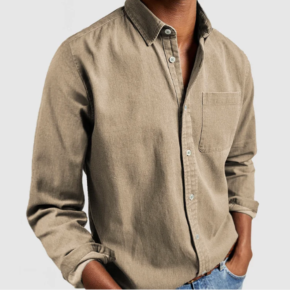 Camicia Uomo Manica Lunga Classica