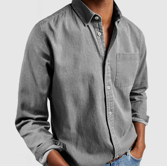 Camicia Uomo Manica Lunga Classica