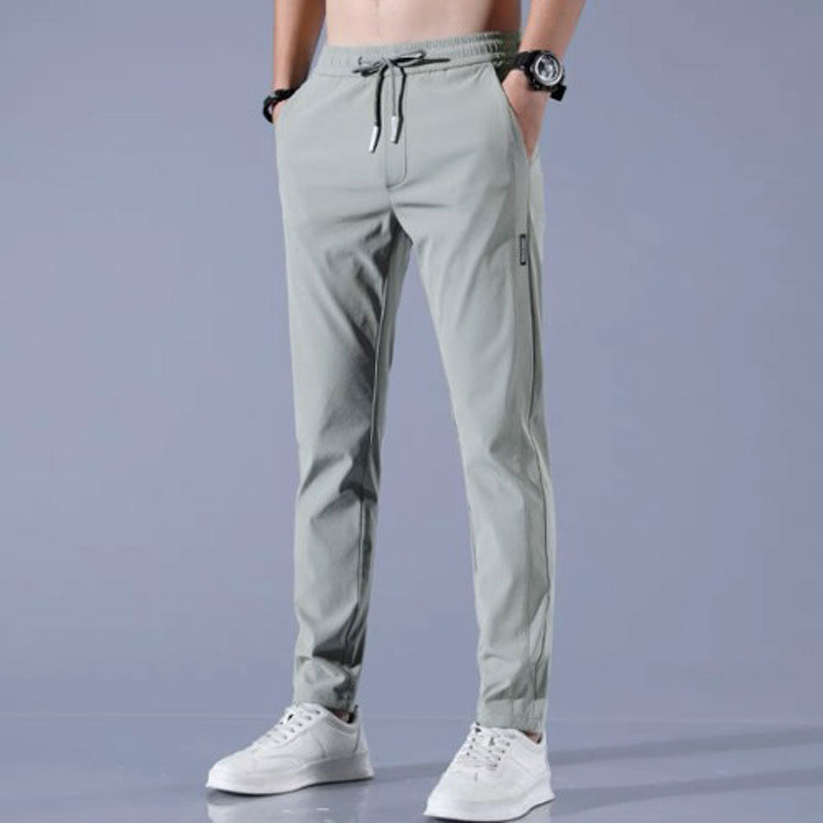Pantaloni Uomo Stretch Asciugatura Rapida