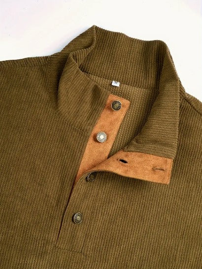 Maglione Uomo Manica Lunga Caldo e Confortevole Autunno Inverno