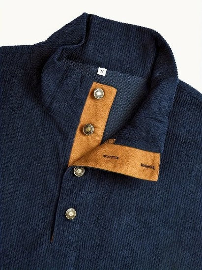 Maglione Uomo Manica Lunga Caldo e Confortevole Autunno Inverno