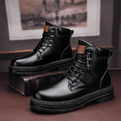 Stivali Uomo con Gambale Alto Stile Casual
