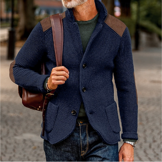 Cardigan Uomo Caldo Autunno Inverno Stile Classico - Brentozzi