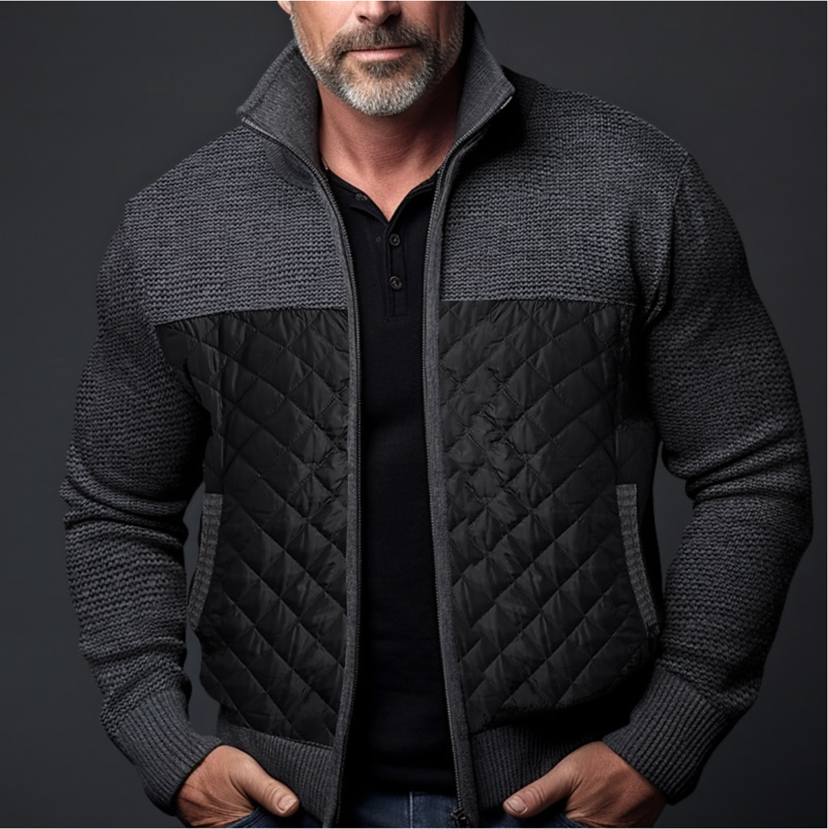 Giacca Uomo Casual Invernale Calda e Confortevole