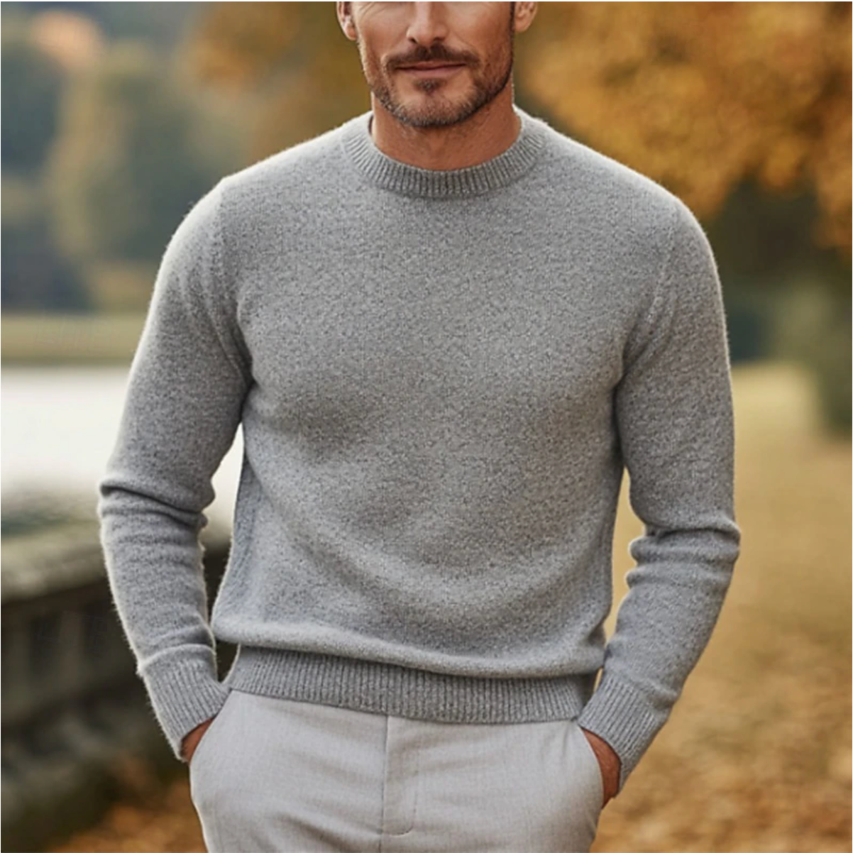 Maglione Uomo Lana Caldo Stile Classico - Brentozzi