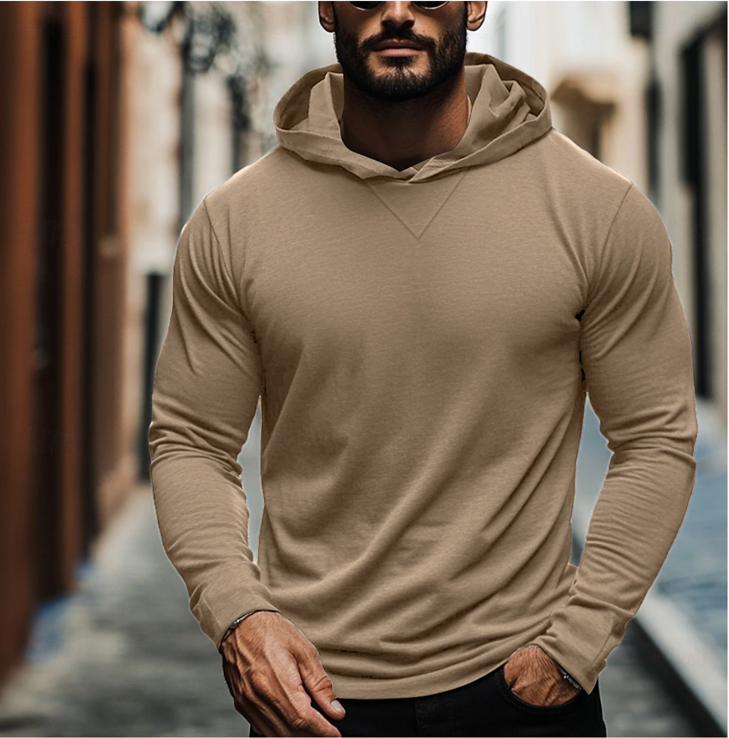 Felpa Uomo Leggera Tessuto Traspirante Comfort