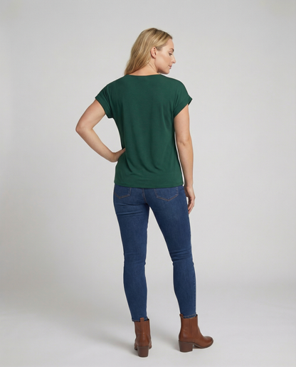 Blusa Donna Scollo a V Elegante