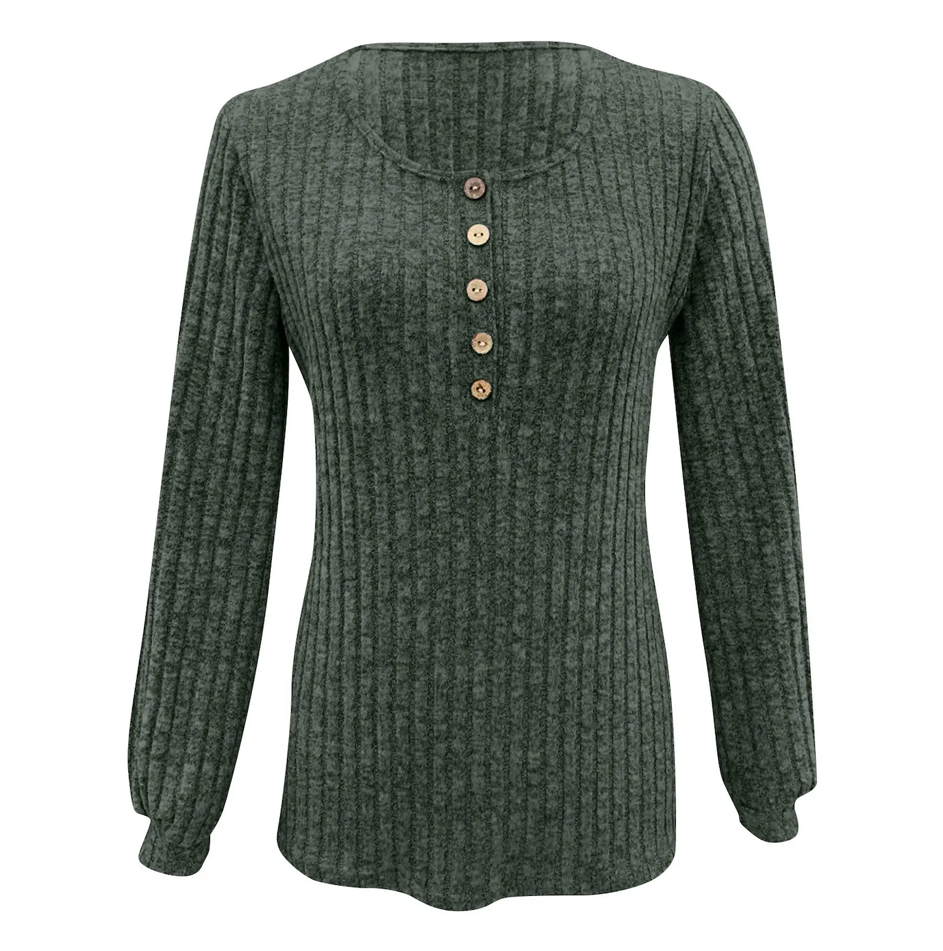 Donna in Maglia Testurizzata Slim Fit