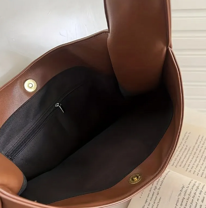 Borsa Donna in Pelle con Tracolla Regolabile Stile Elegante
