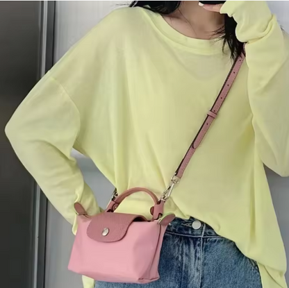 Pochette Donna in Pelle Compatta Pratica Quotidiana