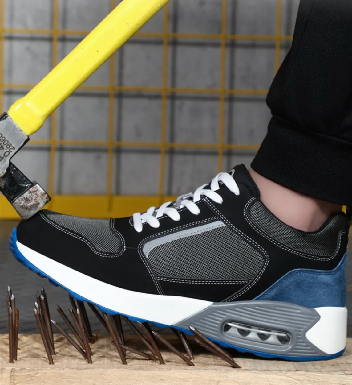 Scarpe Sicurezza Uomo con Punta in Acciaio Antinfortunistiche