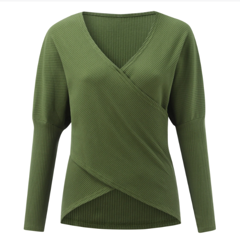 Maglione Donna in Cashmere Dettaglio Incrociato Autunno Inverno