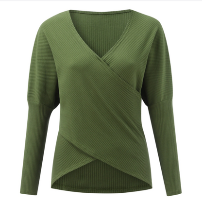 Maglione Donna in Cashmere Dettaglio Incrociato Autunno Inverno