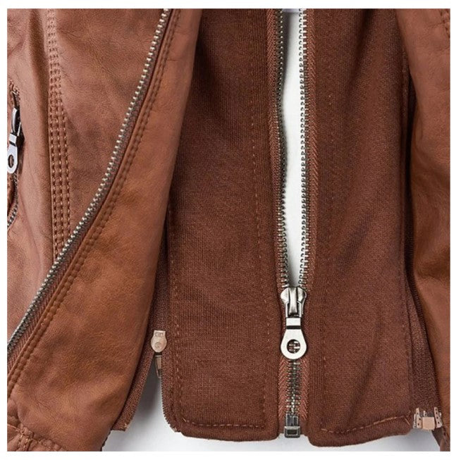 Giacca Donna Casual con Cappuccio Comfort Fit