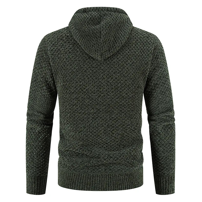 Cardigan Uomo Maglia Calda Stile Invernale