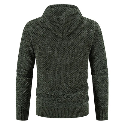 Cardigan Uomo Maglia Calda Stile Invernale