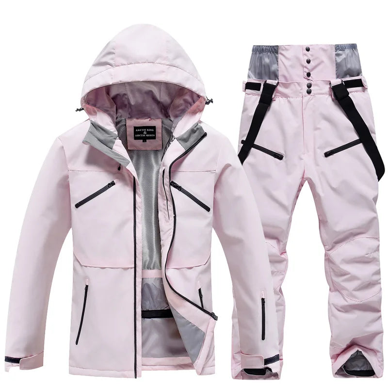 Tuta Sci Unisex Due Pezzi Giacca Pantaloni