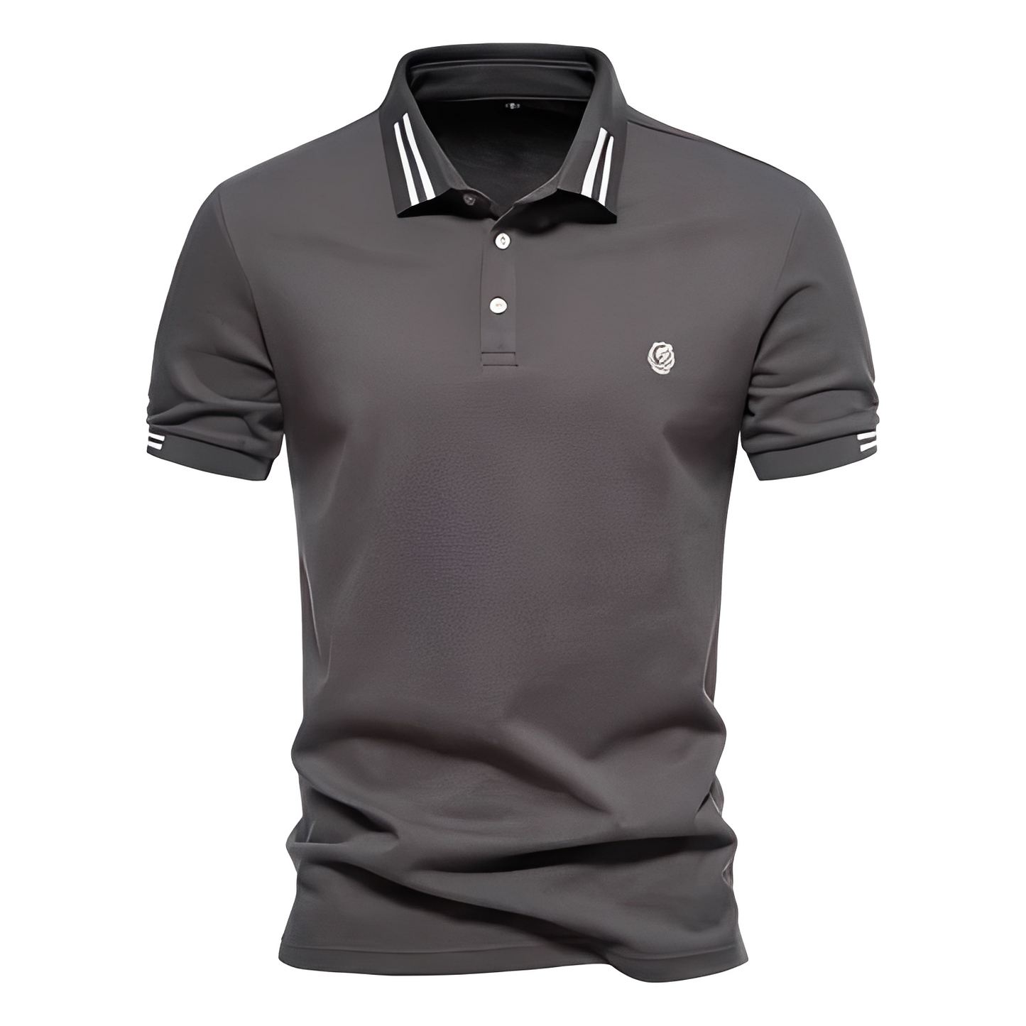Polo Uomo Elegante Manica Corta Classica