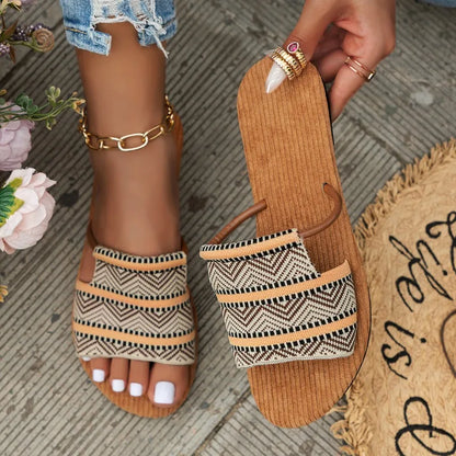 Sandali Donna Boho Doppio Cinturino Estivi