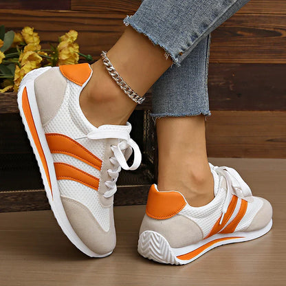 Sneaker Donna in Mesh con Lacci