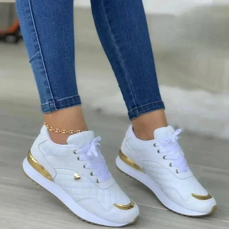 Sneaker Donna Plateau Casual - Brentozzi