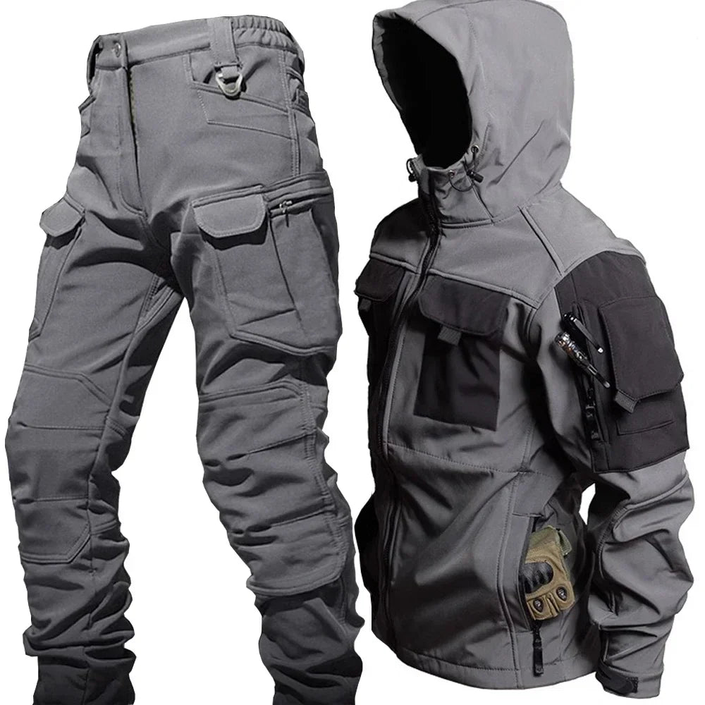 Giacca e Pantaloni Uomo Invernali Impermeabili Caldi