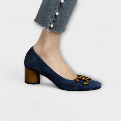 Décolleté Donna Tacco Alto con Finitura Comfort