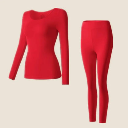 Set Intimo Termico Uomo Maglia Manica Lunga e Leggings