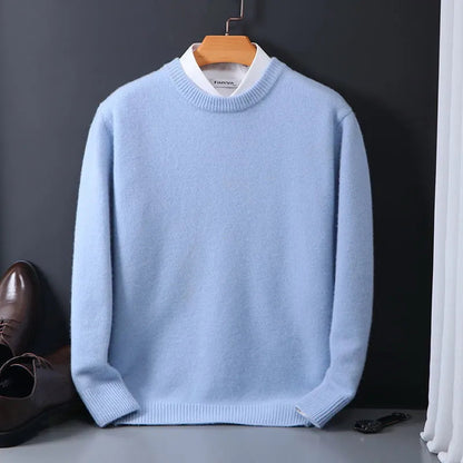 Maglione Uomo Tessuto Morbido Manica Lunga