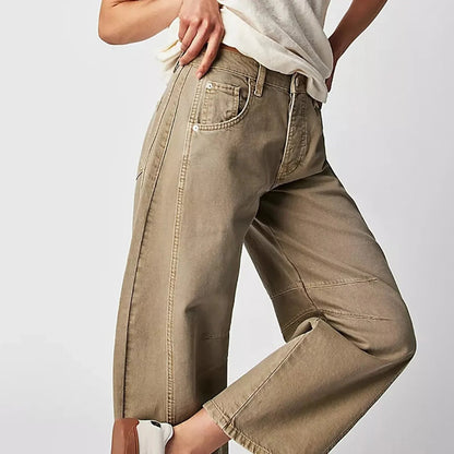 Jeans Baggy Donna Comodi Stile Casual