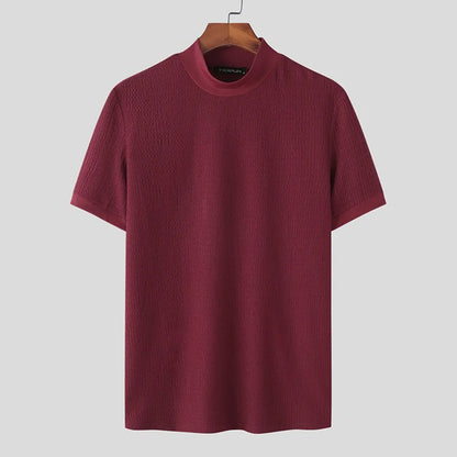 Camicia Uomo Manica Corta Stile Elegante