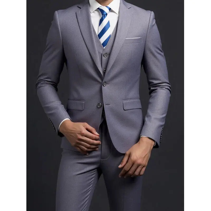 Sebastiano | Completo Uomo Tre Pezzi Slim Fit Due Bottoni 10