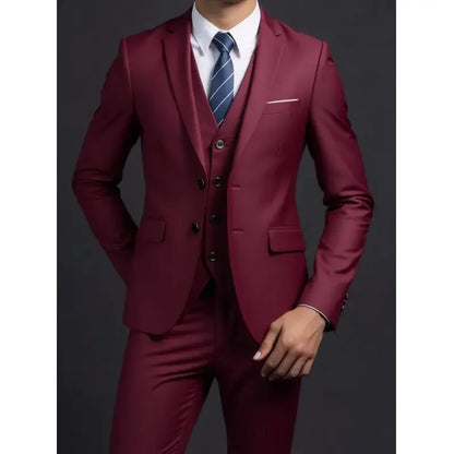 Sebastiano | Completo Uomo Tre Pezzi Slim Fit Due Bottoni 12