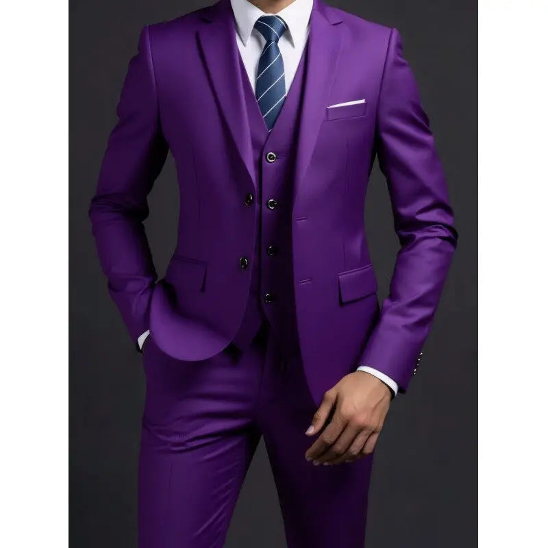 Sebastiano | Completo Uomo Tre Pezzi Slim Fit Due Bottoni 15