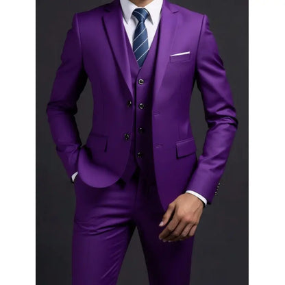Sebastiano | Completo Uomo Tre Pezzi Slim Fit Due Bottoni 15
