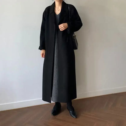 Cappotto Donna con Cintura Vita Invernale