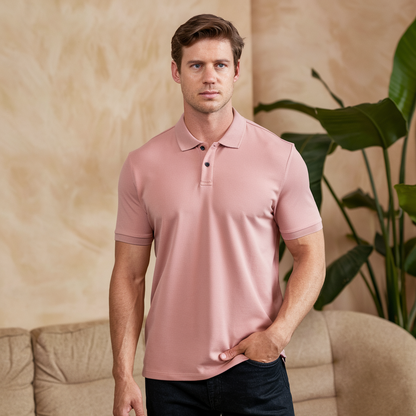 Sela | Polo Leggera Manica Lunga in Seta