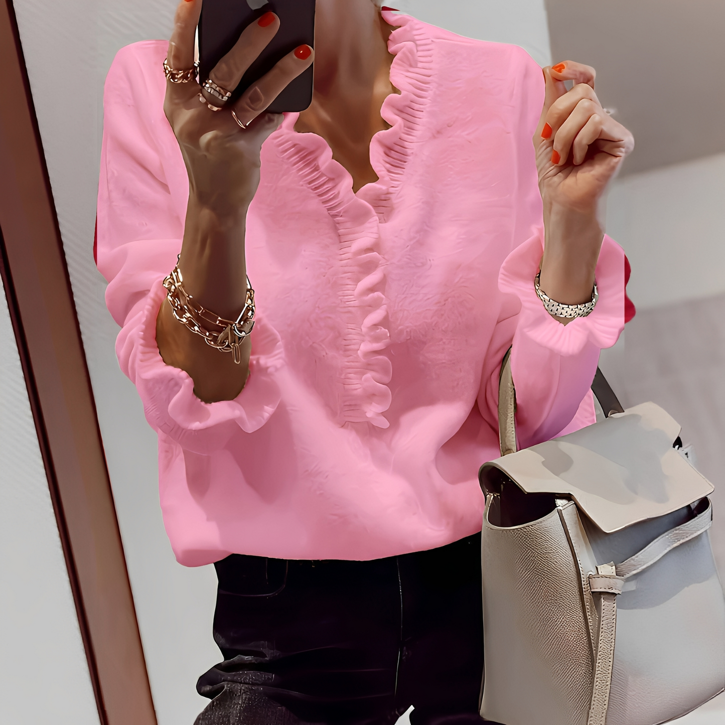 Maglione Donna con Bottoni Stile Elegante